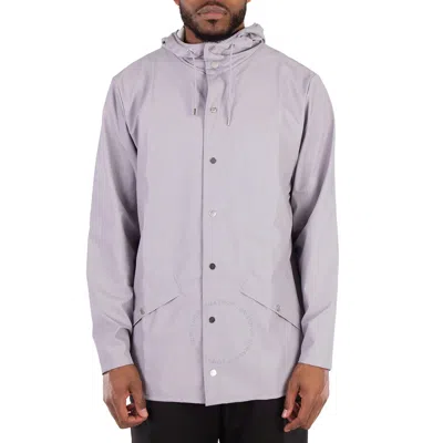 Rains Flint Waterproof Hooded Rain Jacket In Purple