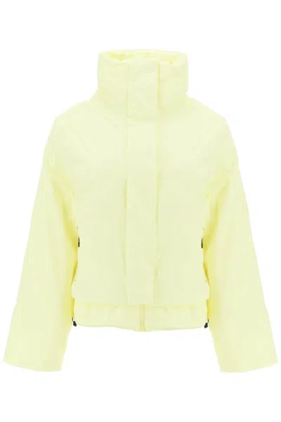 Rains 'fuse W' Lightweight Puffer Jacket In Yellow