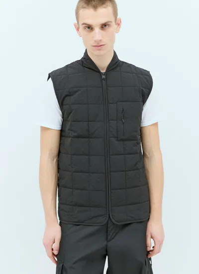 Rains Giron Liner Vest In Black