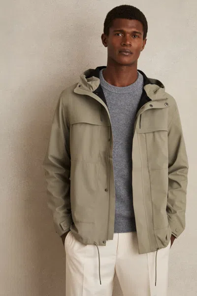 Rains Hardshell Cargo Jacket