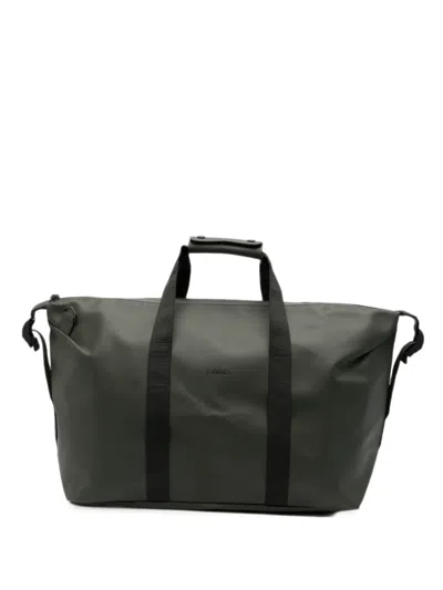 Rains Hifo Logo-debossed Holdall In Black
