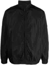 Rains High-neck Lightweight Jacket In Schwarz