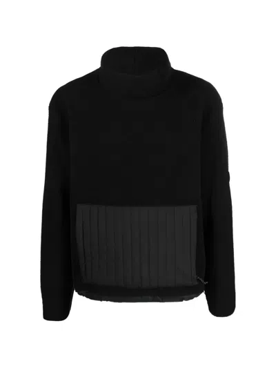 Rains High-neck Sweatshirt In Black