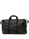 Rains Black Hilo Weekend Bag In Black