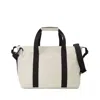 RAINS HILO SMALL TRAVEL BAG - SYNTHETIC - WHITE