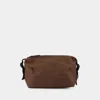 Rains Hilo W3 Wash Bag -  - Synthetic - Frame In Brown