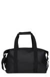 Rains Hilo Small Weekend Bag In Black