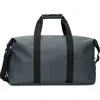 Rains Hilo Waterproof Weekend Bag In Blue
