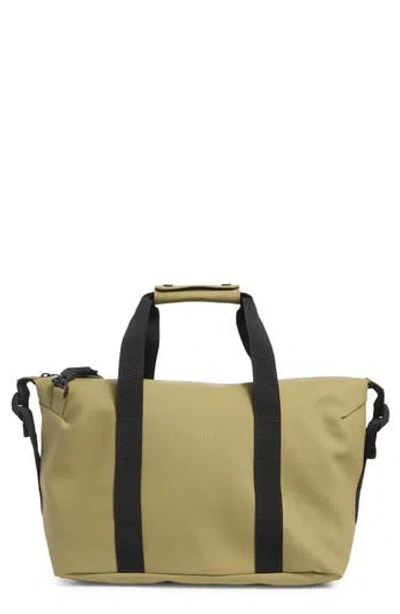 Rains Hilo Waterproof Weekend Bag In Brown