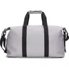 Rains Hilo Waterproof Weekend Bag In Flint