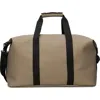 Rains Hilo Waterproof Weekend Bag In Sand