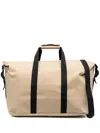 Rains Logo-debossed Waterproof Tote Bag In Neutrals