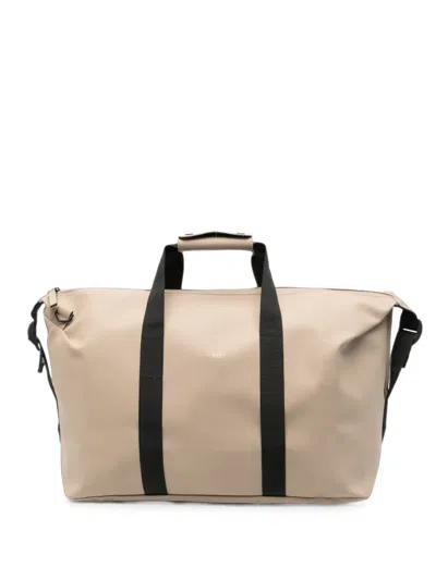 Rains Hilo Weekend Logo-embossed Holdall Bag In Neutral