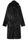 Rains Norton Longer Rain Jacket In Black