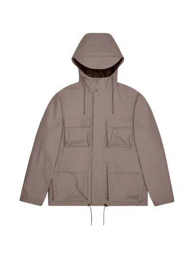 Rains Hooded Jacket In Multi