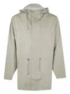 Rains Hooded Raincoat In 中性色