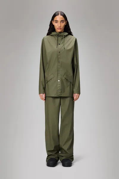 Rains Jacket In Green