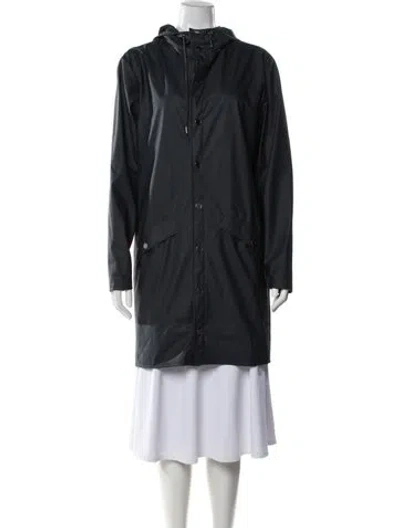 Pre-owned Rains Jacket In Black