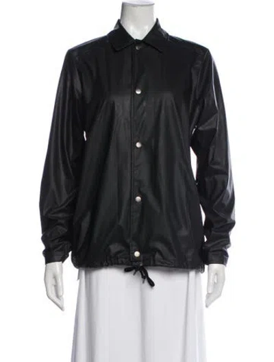 Pre-owned Rains Jacket In Black