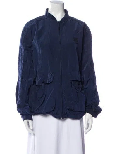 Pre-owned Rains Jacket In Blue