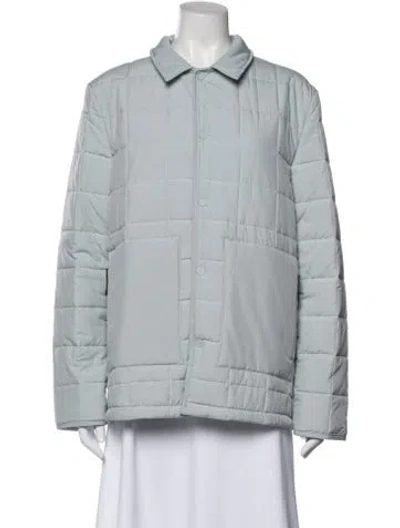 Pre-owned Rains Jacket In Blue