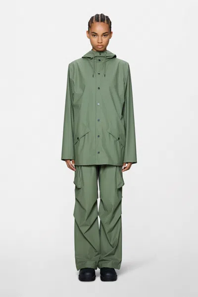Rains Jacket In Green