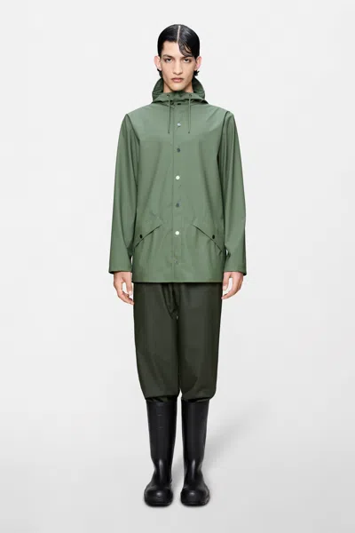 Rains Jacket In Green