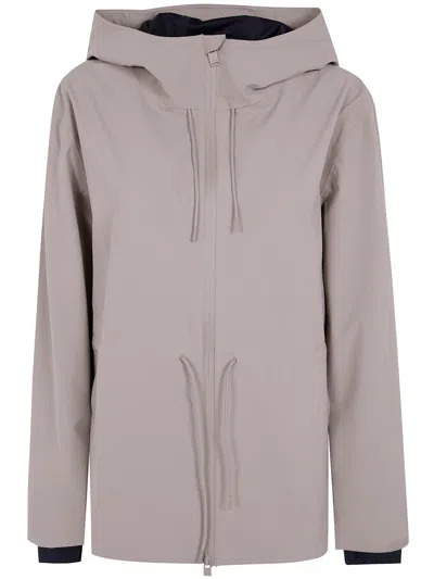 Rains Long-sleeved Casual Jacket In Gray