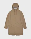 Rains Jacket Long W3 In Brown