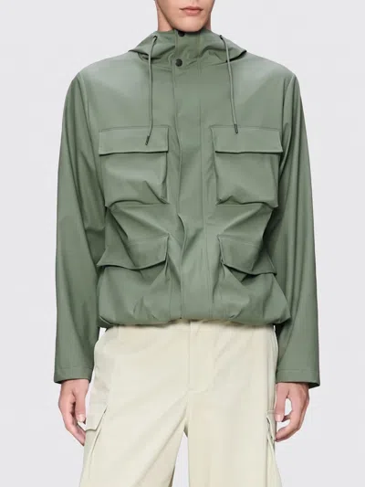 Rains Jacket Men Color Green