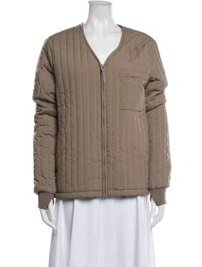 Pre-owned Rains Jacket In Neutrals
