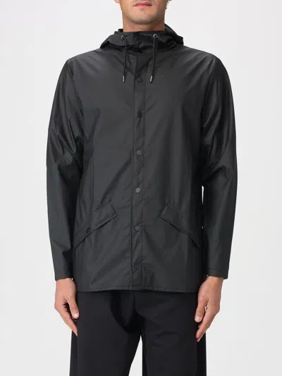 Rains Jacket Men  In Black