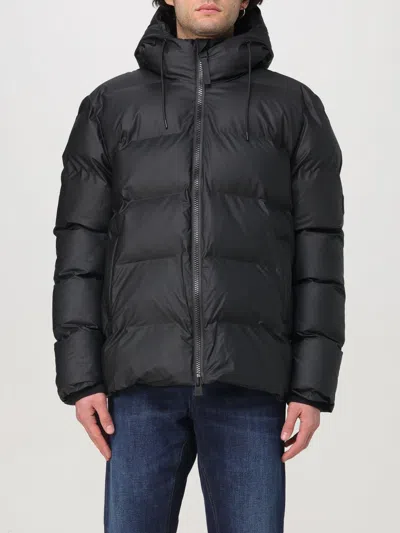 Rains Jacket  Men Color Black In Schwarz