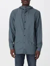 Rains Jacket  Men Color Gnawed Blue