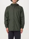 Rains Storm Breaker Hooded Jacket In Grün