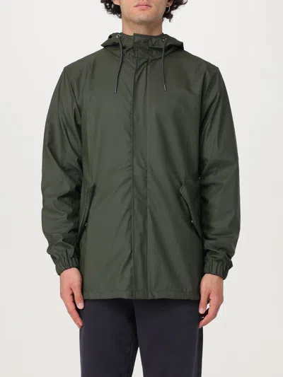 Rains Storm Breaker Hooded Jacket In Grün