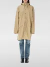 Rains Long Waterproof Windproof Jacket In 沙色