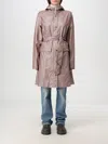 Rains Curve W Jacket In Pink