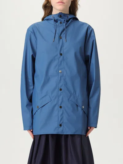 Rains Jacket  Woman Colour Royal Blue