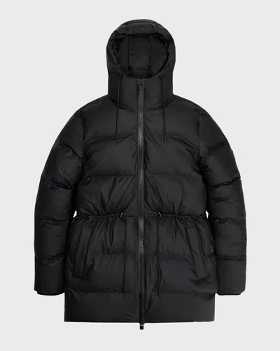 Rains Jacka W Alta Puffer Parka Svart