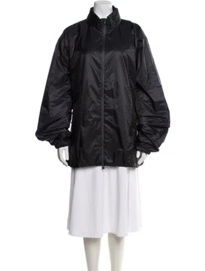 Pre-owned Rains Jacket W/ Tags In Blue