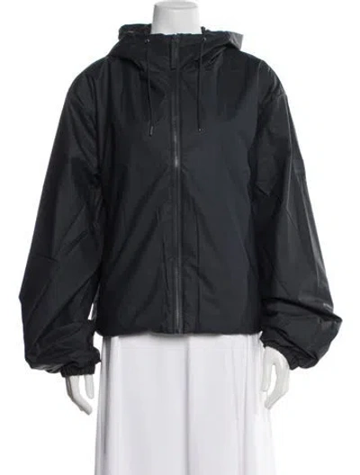 Pre-owned Rains Jacket W/ Tags In Blue