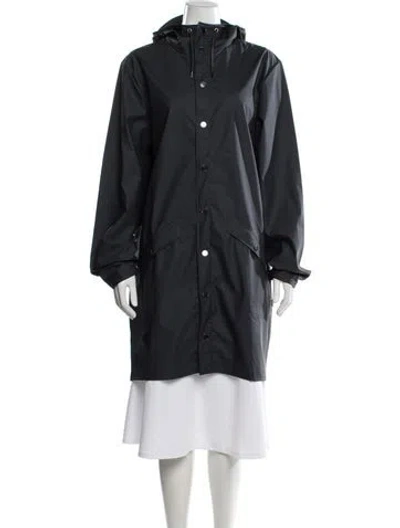 Pre-owned Rains Jacket W/ Tags In Blue
