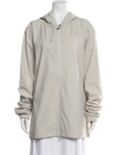 Pre-owned Rains Jacket W/ Tags In Gray
