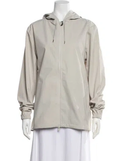 Pre-owned Rains Jacket W/ Tags In Gray