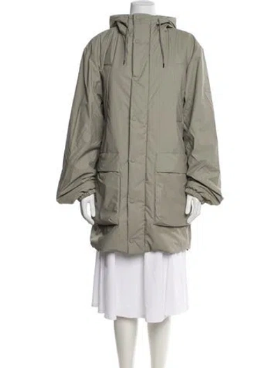 Pre-owned Rains Jacket W/ Tags In Gray