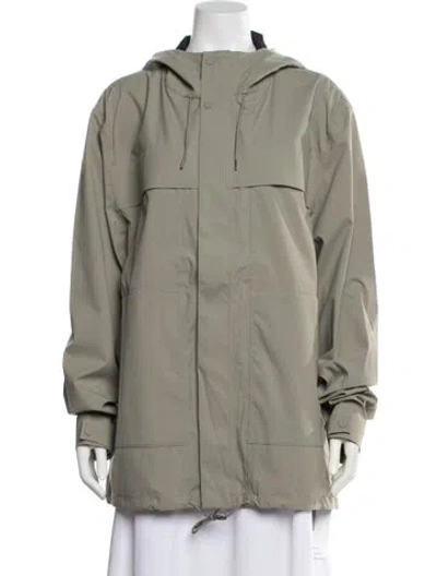 Pre-owned Rains Jacket W/ Tags In Green