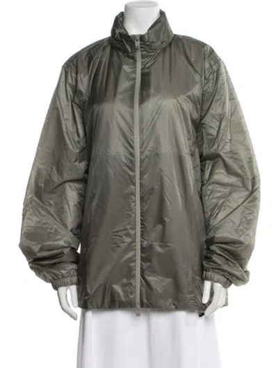 Pre-owned Rains Jacket W/ Tags In Green
