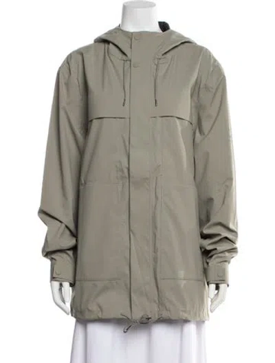 Pre-owned Rains Jacket W/ Tags In Green