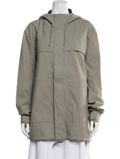 Pre-owned Rains Jacket W/ Tags In Green